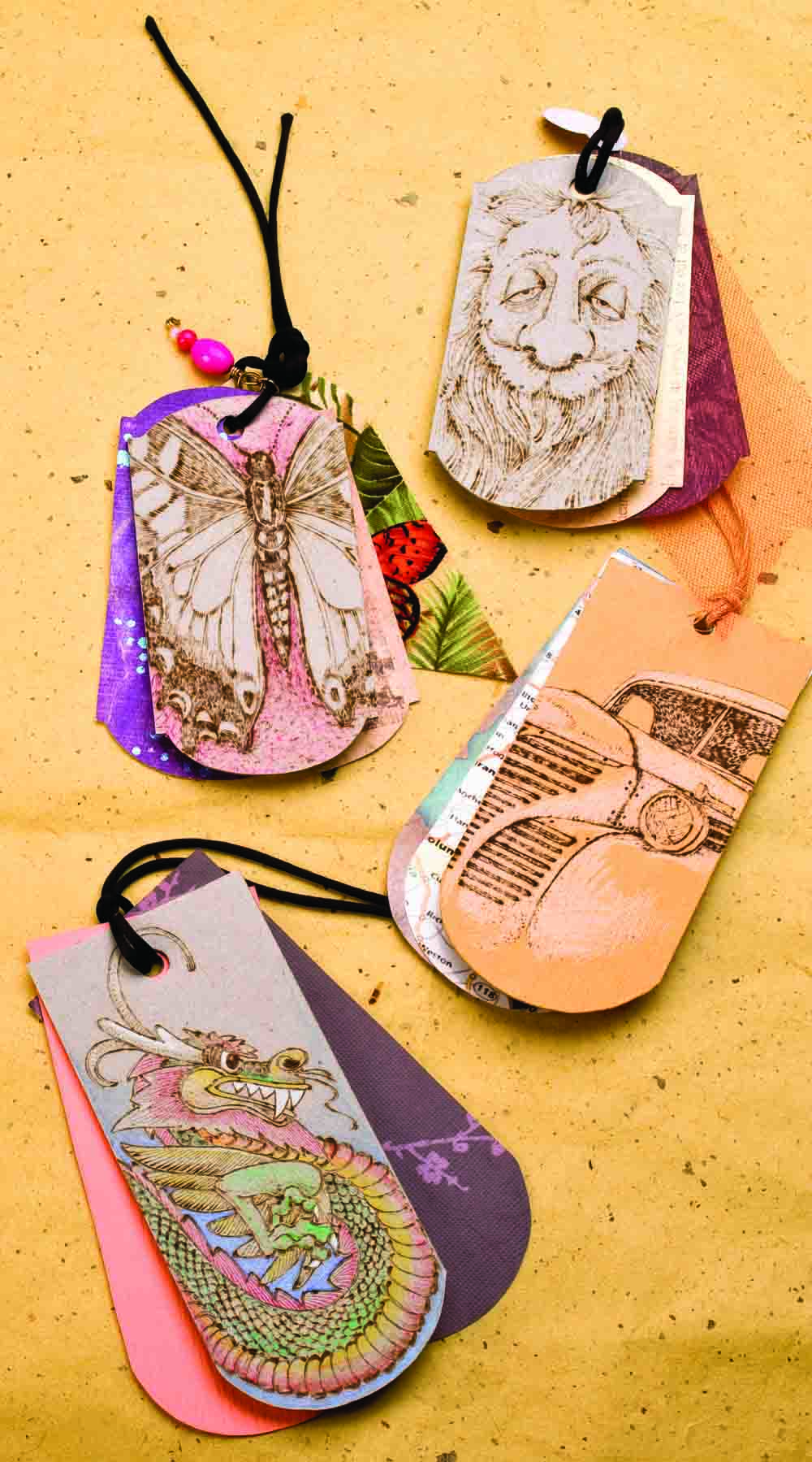 Making Scrapbook Tags