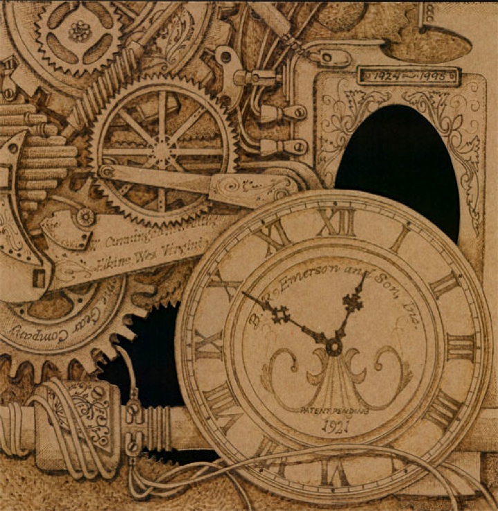 Steampunk Photo Frame Patterns